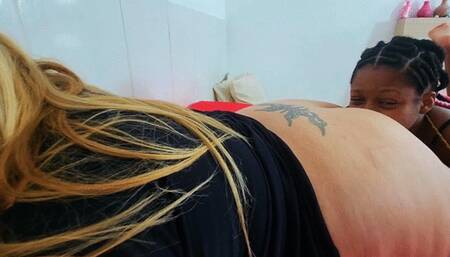 Farting brazilian bbw blond, part 4, by bbw Samanta and Vick Manage, (cam by Manu) FULL HD