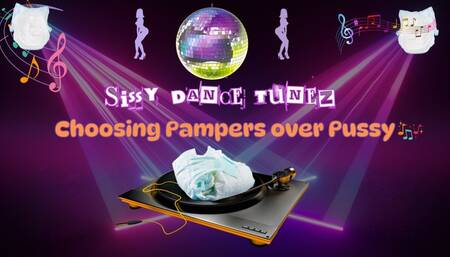Sissy Chooses Pampers Over Pussy! (audio only mp4)