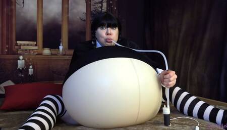 Wednesday's Massive Belly Inflation