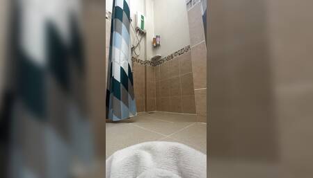 Shower Alone - No Sound