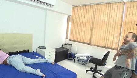 Two Brunette Goddess fart on dwarf By Bruna Paes and Babi ventura Cam By Aline Full hd