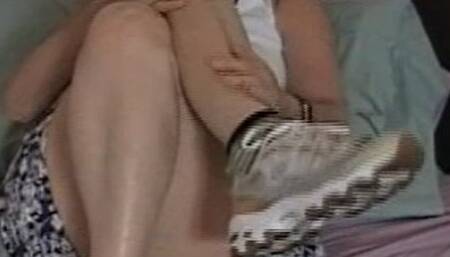 Smell my stinky sweaty feet