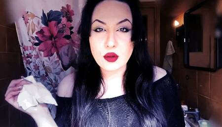 Coughing, nose blowing and dirty kleenex