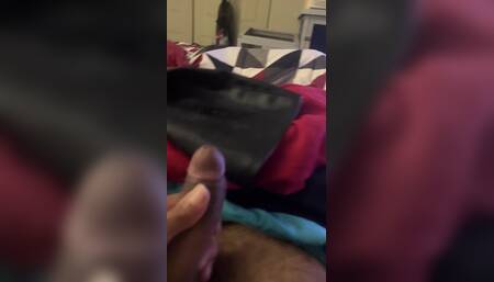 Big Daddy Bust All Over Her Leather