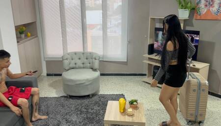 My Stepsister Arrives From Her Summer Camp and I Give Her the Fuck of Her Life