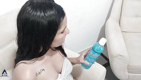 My Stepbrother Warms Me up with His Cock and Makes Me Squirt