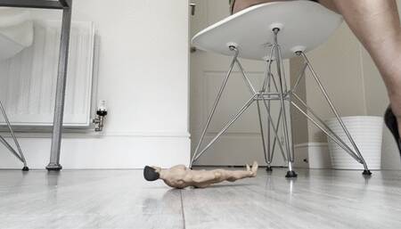 Crushed Under Her Heels, Toes and Soles - Giantess