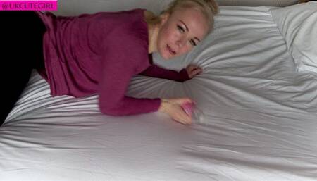 OIL - Covering myself in Oil and Spreading my Pussy For you