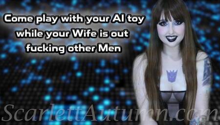 Play with your fembot while your Wife fucks other cocks - MP4 HD 1080p