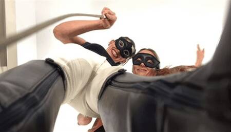 You're just a doormat for our dirty riding boots