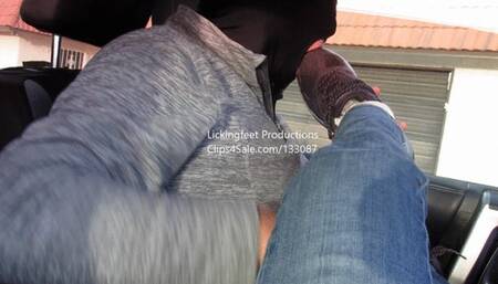 Car Worship Purple Reeboks