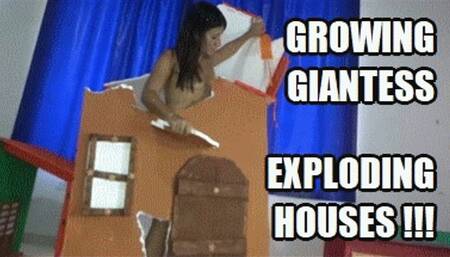 GIANTESS 240415KPUCA CANDY HUGE SEXY GIANT GETS AS BIG AS BURSTS OUT OF A HOUSE FROM THE CEILING AND COLLAPSES HOUSES AROUND (FULL HD MP4 VERSION)