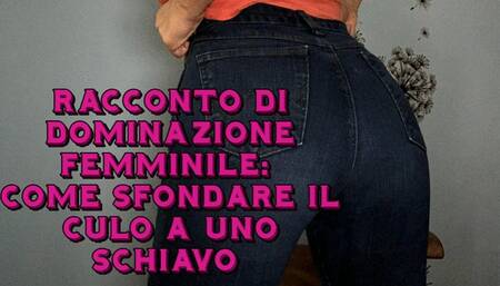 racconto dominazione con strap-on - solo audio
