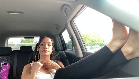 Most Beautiful Slim Latina Girl Sia Feet Arches