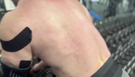 After hard workout... so horny!