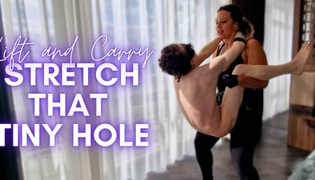 Stretch that Tiny Hole