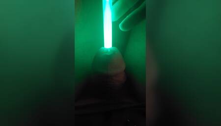 Sounding with a Glowstick in My Pisshole