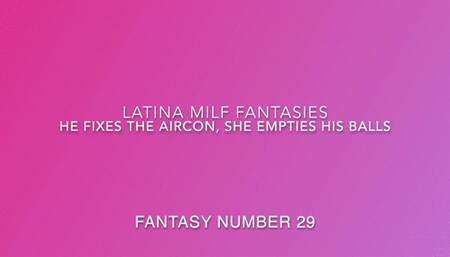 The Aircon Repairman Gets Lucky