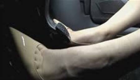 Quick Drive Home in Red Soles