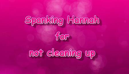 Dakota Marr Spanks Redhead Slut for Not Cleaning in the Hotel but the Bitch is Giggling