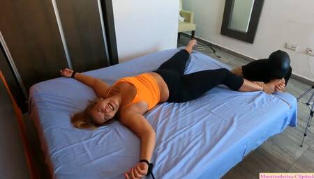 Insane toe sucking and hysteria