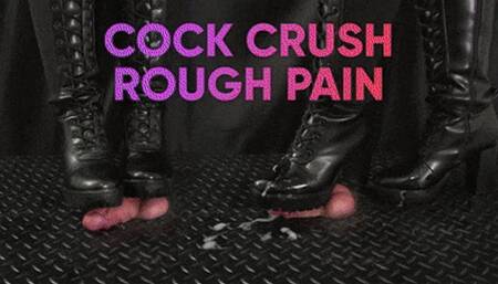 Cock Crush Rough Pain in Black Heels Boots - (Close Version) - TamyStarly - Ball Stomping, Bootjob, Shoejob, Ballbusting, CBT, Trample, Trampling, Stomp, Boot Domination, Crush, Crushing