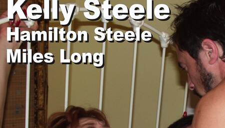 Kelly Steele & Hamilton Steele & Miles Long Bbg DP Anal Facial Gmsb200