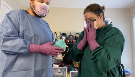 Medical PPE Partner Dress Up 2