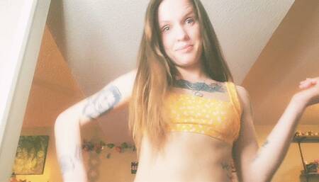 Bilini Beth Blows Bubbles