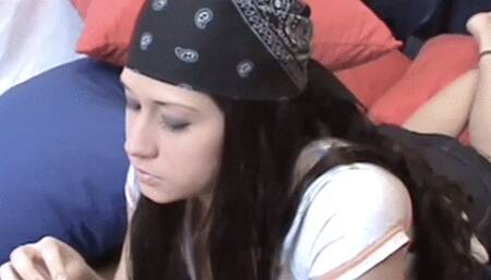 Smoking Girl CIGAR Stephany 09 Mp4 960X540