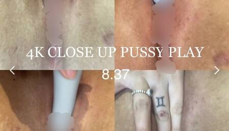 Closeup Pussy Play