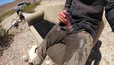 Pissing My Work Pants Near Las Vegas
