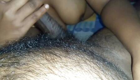 Sri Lankan Desi Indian Tamil Hot Blowjob BBC Cum in Mouth