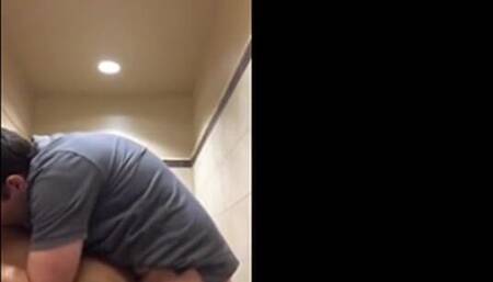 White Manager Pounds Black Theif In Restroom