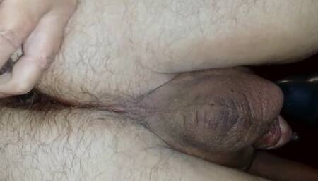 Anal Prostate Milking with cumshot after the milking