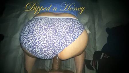 Pulled Her Panties to the Side for a Late Night Fuck!!