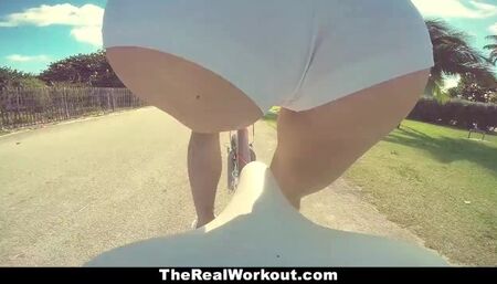 TheRealWorkout - Busty Teen Gets Fucked after Workout