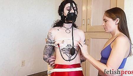 Ropebound Lydia Black Becomes Rachel Adams Innocent Pump Ga