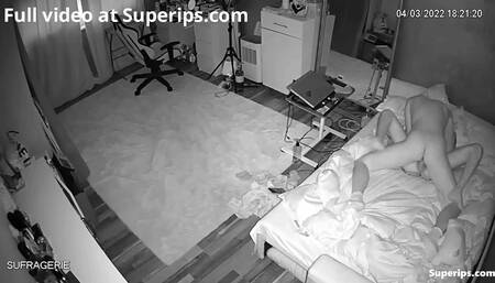 Redhead Latina girl masturbates with a vibrator. You can see how this hot girl is ly