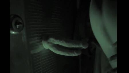 Sneaky Patio Sissy Whore Practice