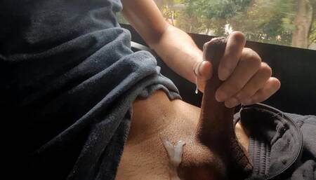 Handjob on the Bus