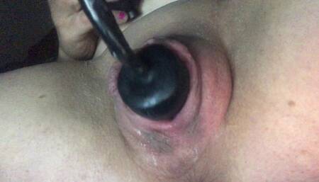 Pumped Pussy Toyed Till Dripping Wet