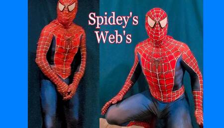 Spidey's Web's Spidermans Big Cock Spidermans Cumshot