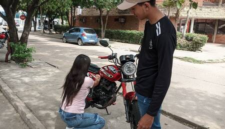 MY NEW COLLEGE FRIEND WAS HELPING ME FIX MY BIKE AND CHARGED ME WITH SEX.