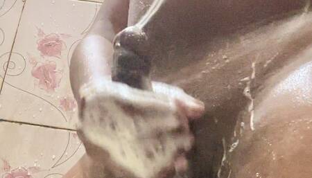 Desi Indian Boy with Big Thick Dick Masturbating Like a Fountain of Cum Shots.
