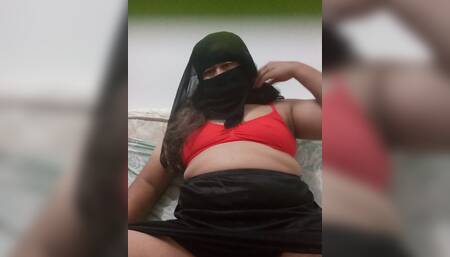 I Wear the Hijab and Masturbate Wearing Underwear