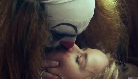 Lily Ford Hooks Up With A Clown