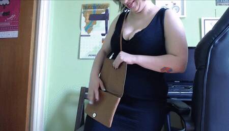 Tiny man punished by giantess