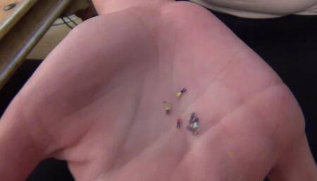 Kassie Eats Micro Men