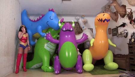 Wonder Woman Massive Inflatables Destroy 2 - HD 1080p mp4